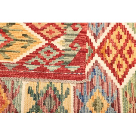 Tappeto Kilim Afghanistan marrone beige 125x178