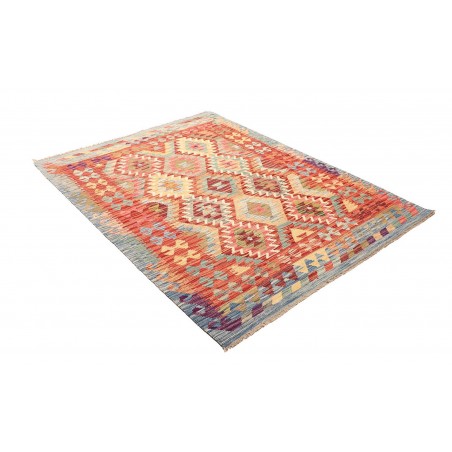 Tappeto Kilim Afghanistan marrone 138x182