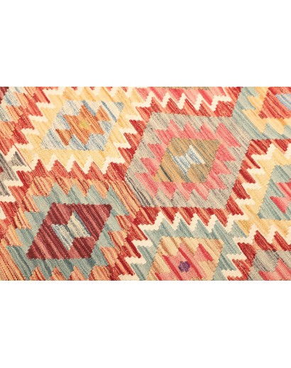 Tappeto Kilim Afghanistan marrone 138x182