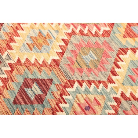 Tappeto Kilim Afghanistan marrone 138x182