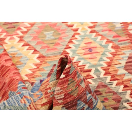Tappeto Kilim Afghanistan marrone 138x182