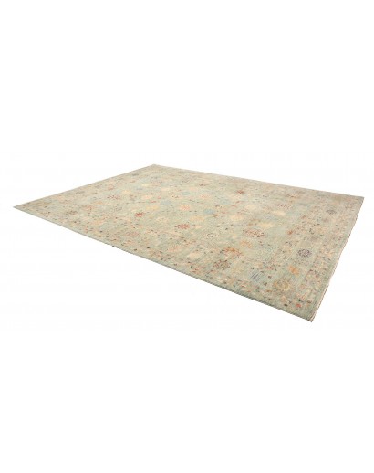 Tappeto Shahi Fine Pakistan azzurro marrone 272x378