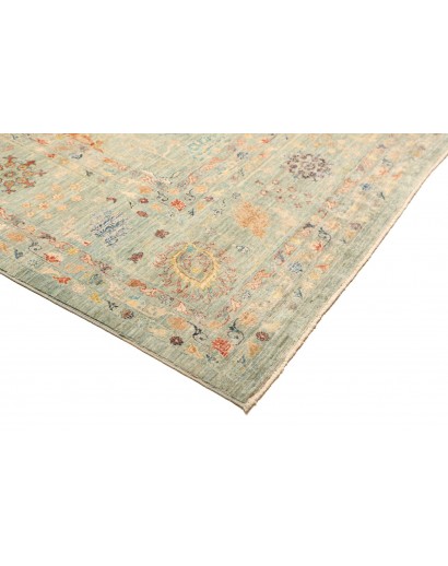 Tappeto Shahi Fine Pakistan azzurro marrone 272x378