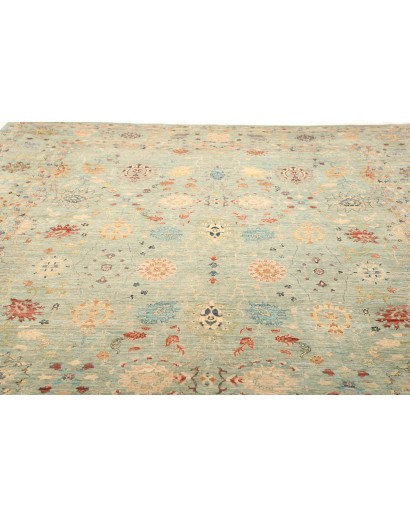 Tappeto Shahi Fine Pakistan azzurro marrone 272x378