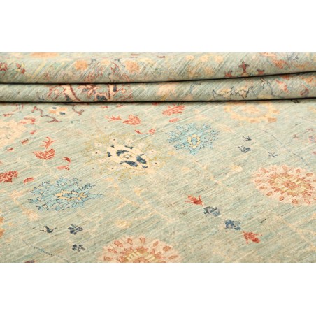 Tappeto Shahi Fine Pakistan azzurro marrone 272x378
