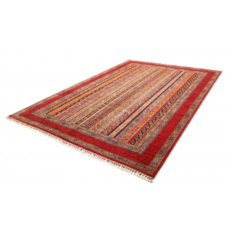 Tappeto Shall Pakistan marrone grigio 219x307
