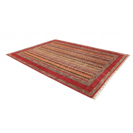Tappeto Shall Pakistan marrone grigio 219x307