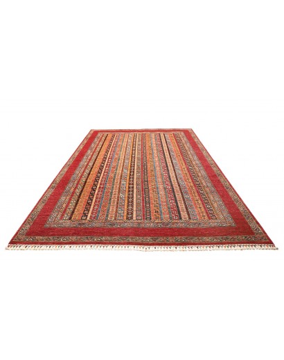 Tappeto Shall Pakistan marrone grigio 219x307