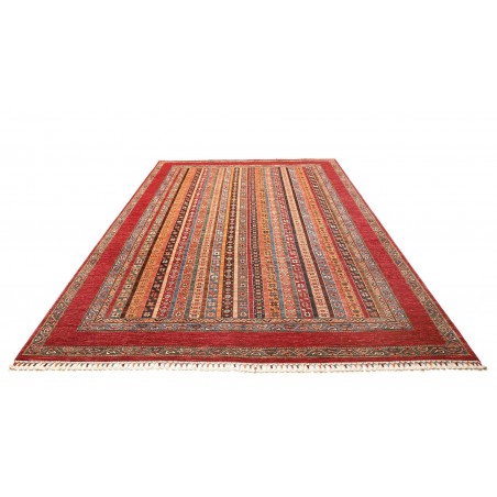 Tappeto Shall Pakistan marrone grigio 219x307