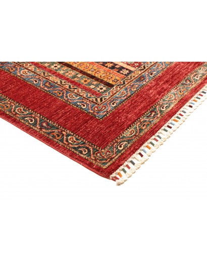 Tappeto Shall Pakistan marrone grigio 219x307