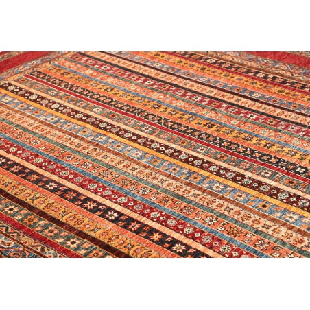 Tappeto Shall Pakistan marrone grigio 219x307