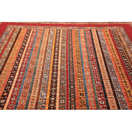 Tappeto Shall Pakistan marrone grigio 219x307