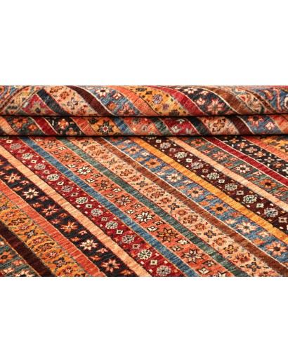 Tappeto Shall Pakistan marrone grigio 219x307