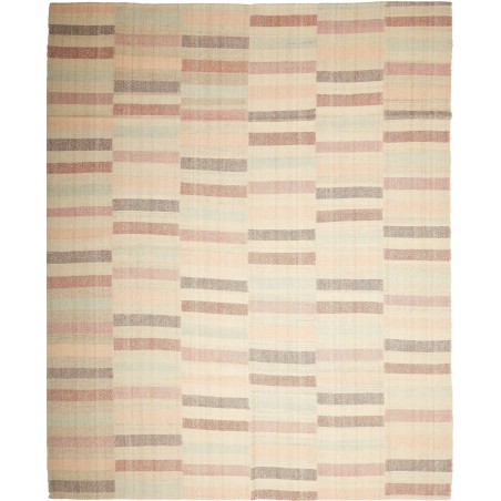 Tappeto Kilim Persia giallo bianco 249x305