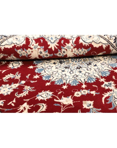 Tappeto Nain Kashmar Persia bianco marrone 170x235