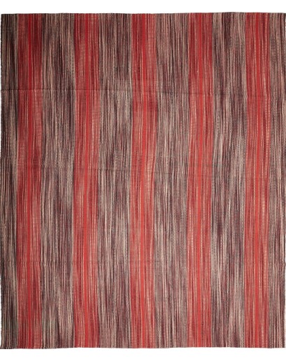 Tappeto Kilim Persia marrone blu 257x304