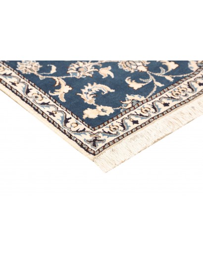 Tappeto Nain Kashmar Persia grigio bianco 80x285