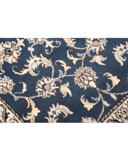 Tappeto Nain Kashmar Persia grigio bianco 80x285