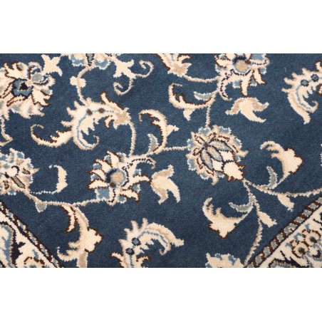 Tappeto Nain Kashmar Persia grigio bianco 80x285