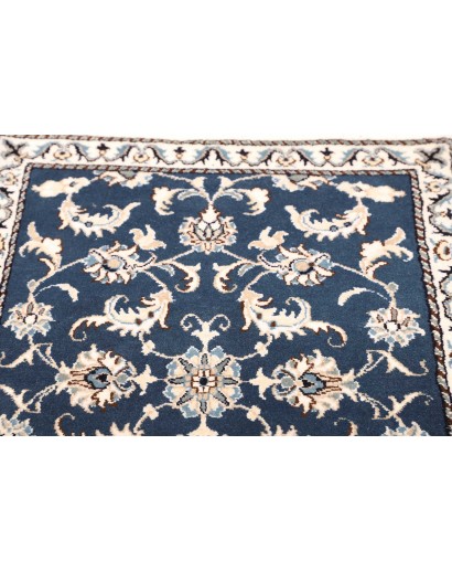 Tappeto Nain Kashmar Persia grigio bianco 80x285