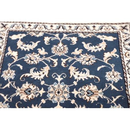 Tappeto Nain Kashmar Persia grigio bianco 80x285