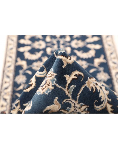 Tappeto Nain Kashmar Persia grigio bianco 80x285