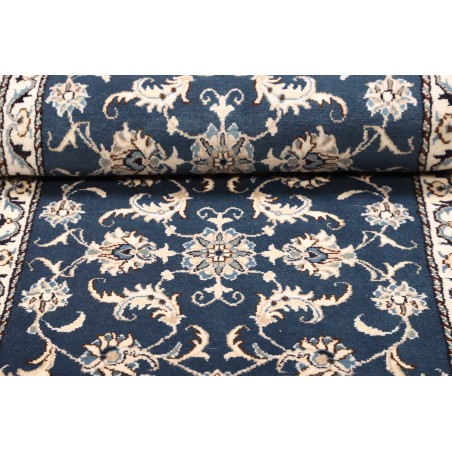 Tappeto Nain Kashmar Persia grigio bianco 80x285