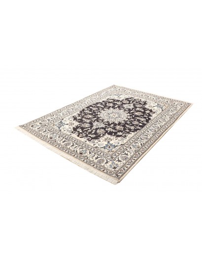 Tappeto Nain Kashmar Persia grigio 150x202
