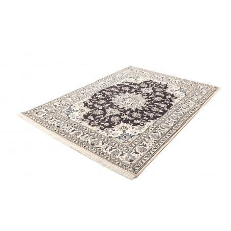 Tappeto Nain Kashmar Persia grigio 150x202