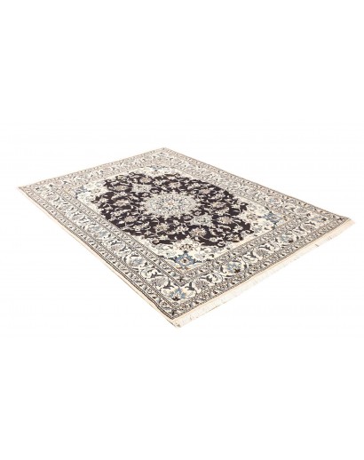 Tappeto Nain Kashmar Persia grigio 150x202