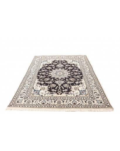 Tappeto Nain Kashmar Persia grigio 150x202