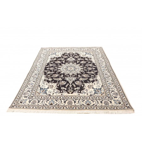 Tappeto Nain Kashmar Persia grigio 150x202