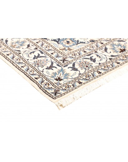 Tappeto Nain Kashmar Persia grigio 150x202