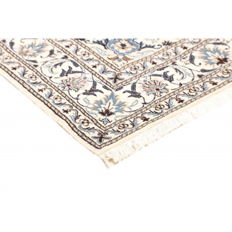 Tappeto Nain Kashmar Persia grigio 150x202