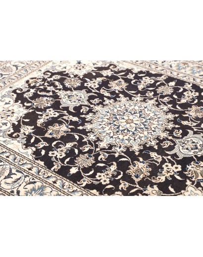 Tappeto Nain Kashmar Persia grigio 150x202