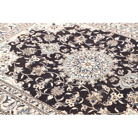Tappeto Nain Kashmar Persia grigio 150x202