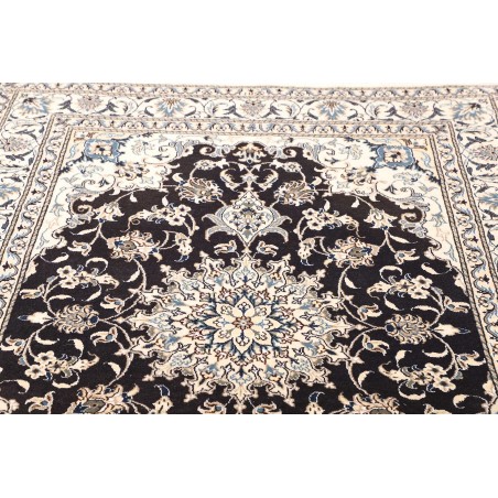 Tappeto Nain Kashmar Persia grigio 150x202