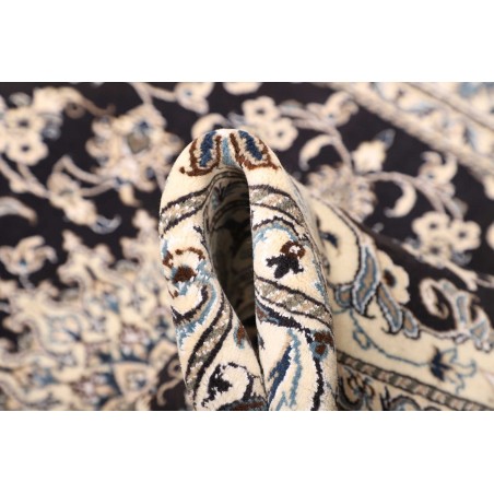 Tappeto Nain Kashmar Persia grigio 150x202