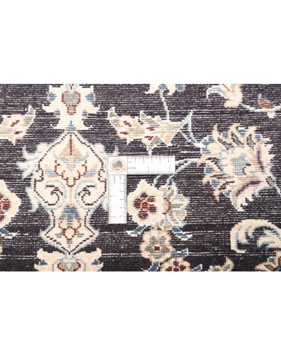 Tappeto Nain Kashmar Persia bianco grigio 150x203