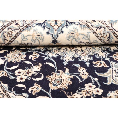 Tappeto Nain Kashmar Persia bianco grigio 150x210