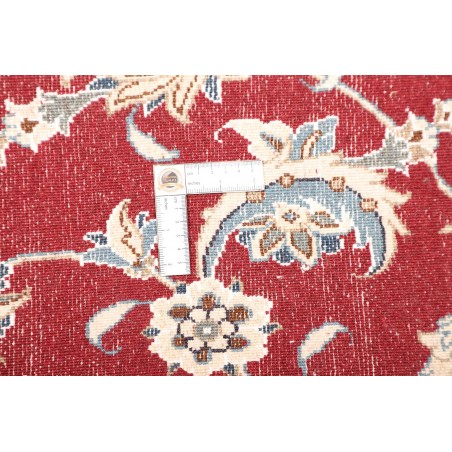 Tappeto Nain Kashmar Persia bianco grigio 150x188