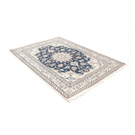 Tappeto Nain Kashmar Persia grigio 153x210
