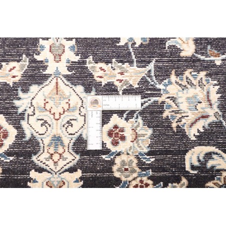 Tappeto Nain Kashmar Persia bianco grigio 150x205