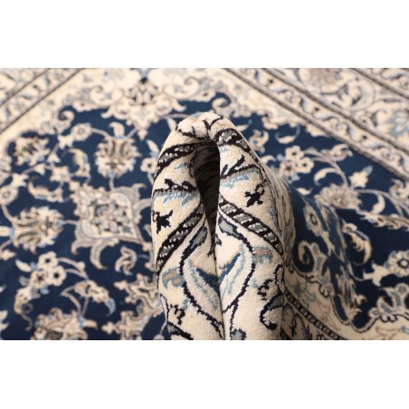 Tappeto Nain Kashmar Persia grigio 152x205