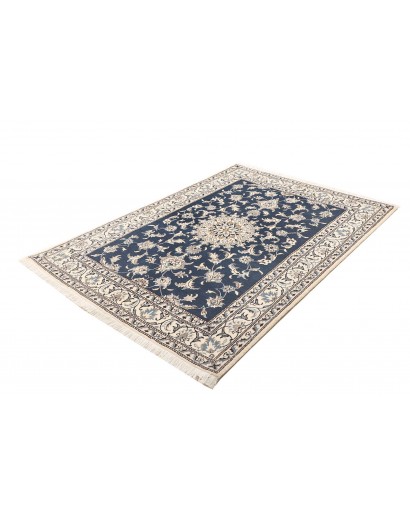 Tappeto Nain Kashmar Persia grigio 150x203