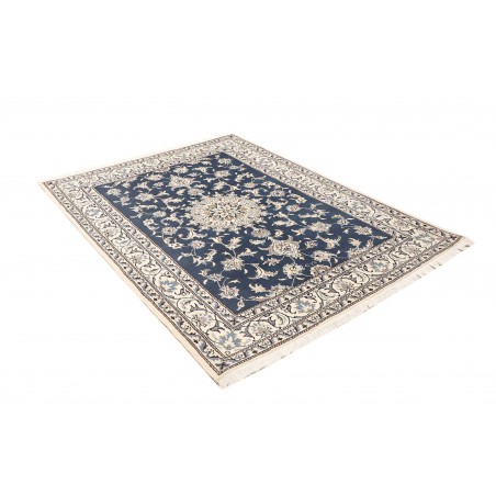 Tappeto Nain Kashmar Persia grigio 150x203