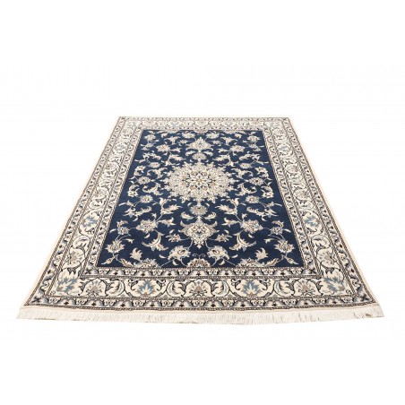 Tappeto Nain Kashmar Persia grigio 150x203