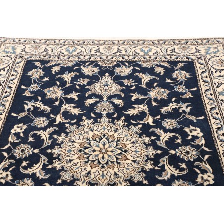 Tappeto Nain Kashmar Persia grigio 150x203
