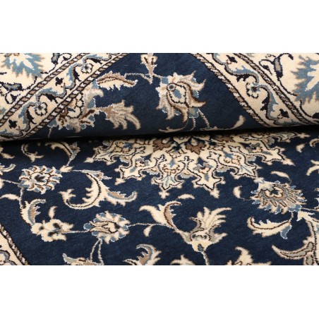 Tappeto Nain Kashmar Persia grigio 150x203