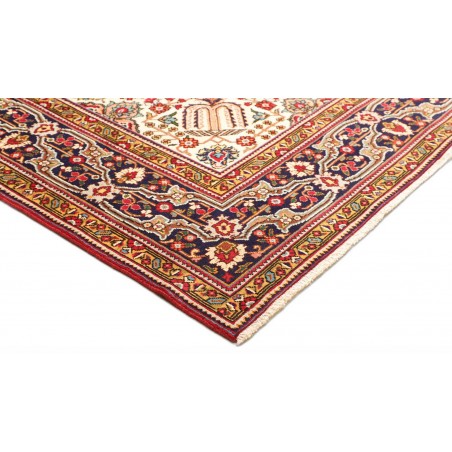 Tappeto Tabriz Persia marrone giallo 256x338